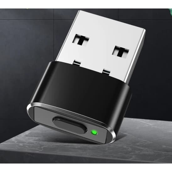 Mini Mouse Jiggler ON Off Button Simulador De Movimento De USB Para Laptop Desktop