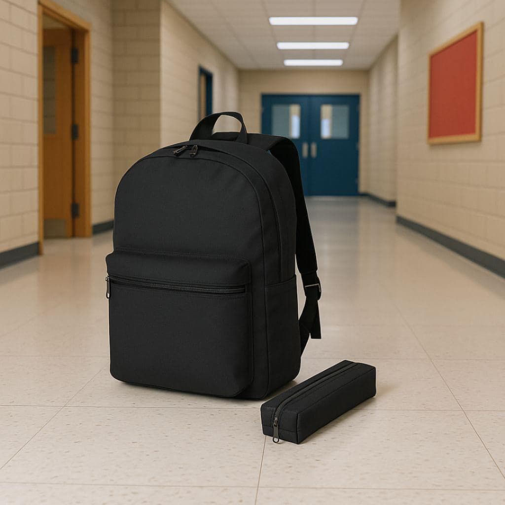 KIT Mochila Com Estojo Unissex Escolar Curso Faculdade Trabalho