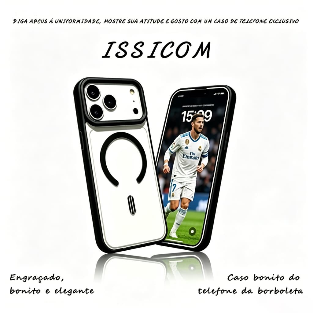 capinha magnética magsafe capinha cor macaron capinha anti impacto capinha iphone 15 pro max iPhone 11 até 17 Pro Max