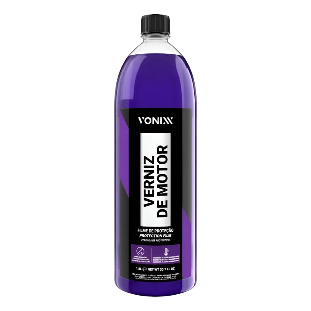 Verniz Motor 1,5 Litros Vonixx Protege Da Brilho Renova Motor