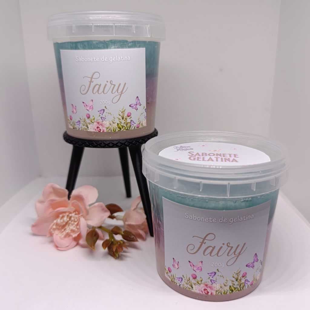 Sabonete De Gelatina Solluna | Infantil E Adulto | Jelly Soap Perfumado Hidratante | Bergamota, Abacaxi, Fairy | 200g