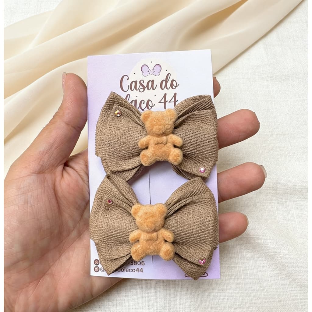 Laços de Cabelo Infantil Luxo