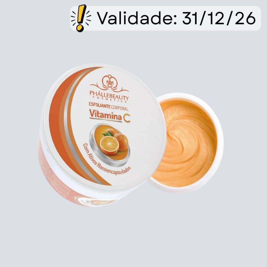 Phállebeauty Esfoliante Corporal - Vitamina C 280g
