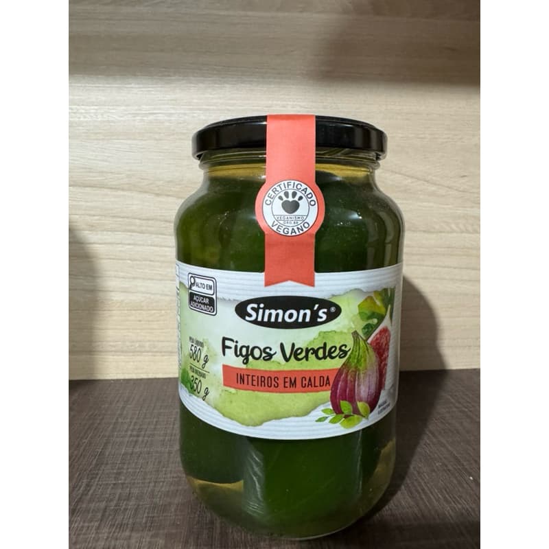 Figo Verde em Calda 350g - Simons