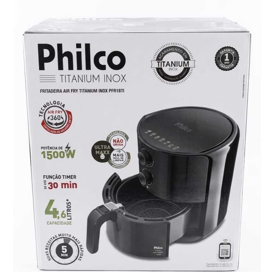 AIR FRYER PHC TITANIUM 4,6 LITROS 1500W  220V