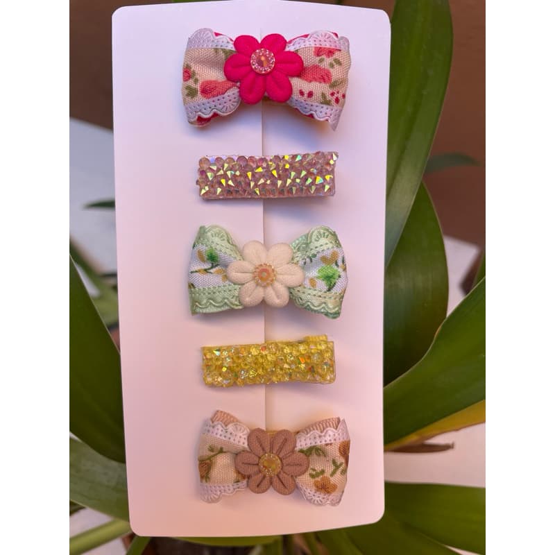 Kit de lacinhos para  bebês antideslizante 100% encapado