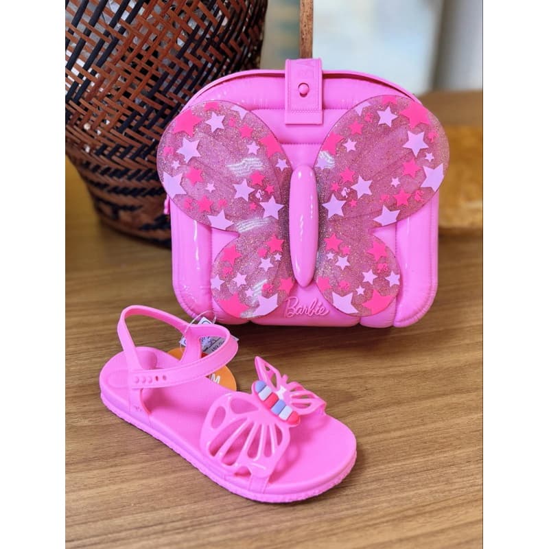 Sandália Barbie Grendene - Sandália com Mochila - Linda e Confortável para as Meninas