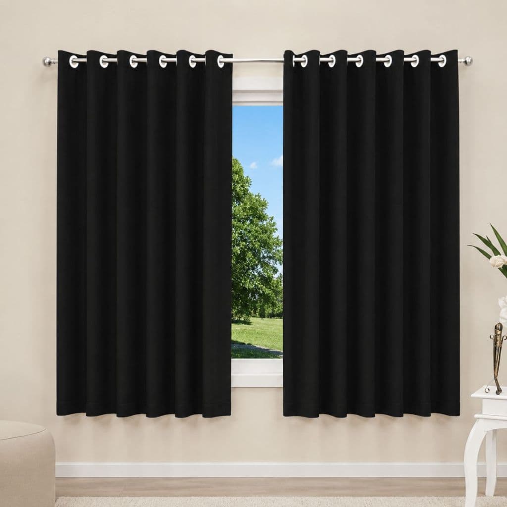 Cortina Blackout Corta Luz Blackout 2,80m X 1,80m Decoração Sala e Quarto Blecaute Várias Cores