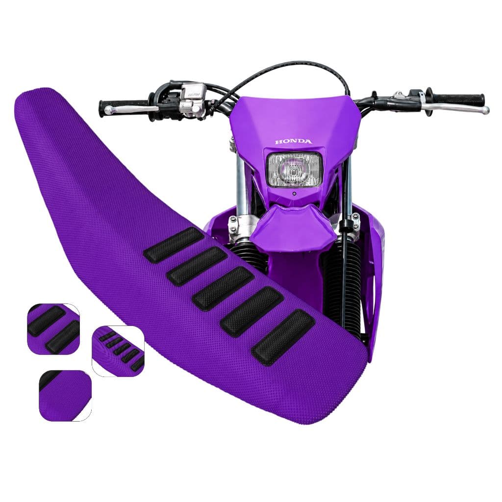 Capa De Banco roxa 5inco emborracha para Crf230/250f/Crf 300f Antiderrapante honda crf grip 5inco original crf 300f roxo
