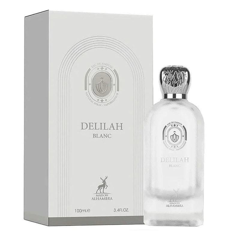 Maison Alhambra Delilah Blanc Eau de Parfum Perfume Feminino 100ml - Perfume Floral Elegante e Sofisticado