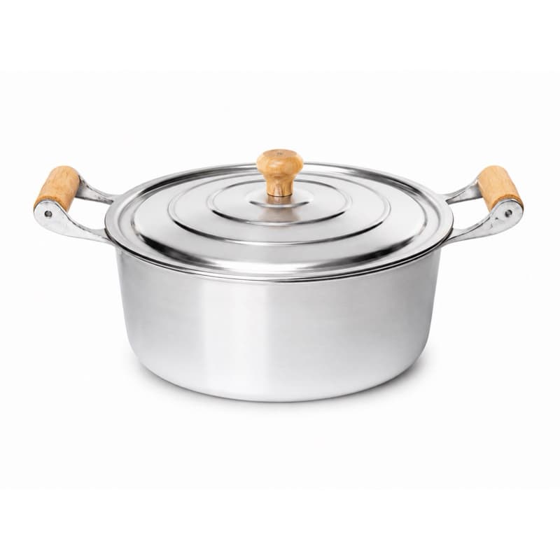 Panela Caçarola n° 32 Grande em alumínio batido grosso fundido/ 8 Litros Cozinha Decoração