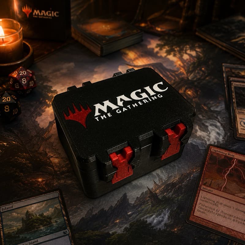 Deck box TCG magic  - caixa pra cartas