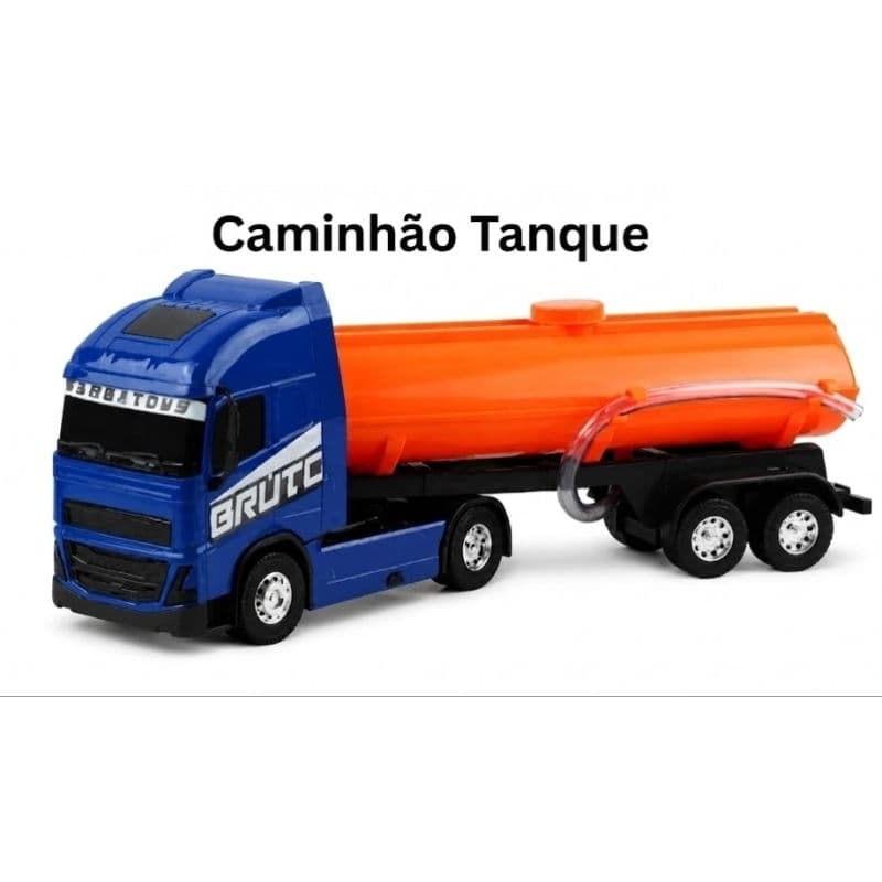 🚚💨 CAMINHÃO TANQUE BRUTO – SAMBA TOYS 💨🚚