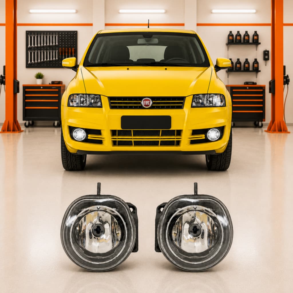 Farol De Milha Neblina Fiat Stilo 2002 2003 2004 2005 2006 2007 2008 2009 2010 2011