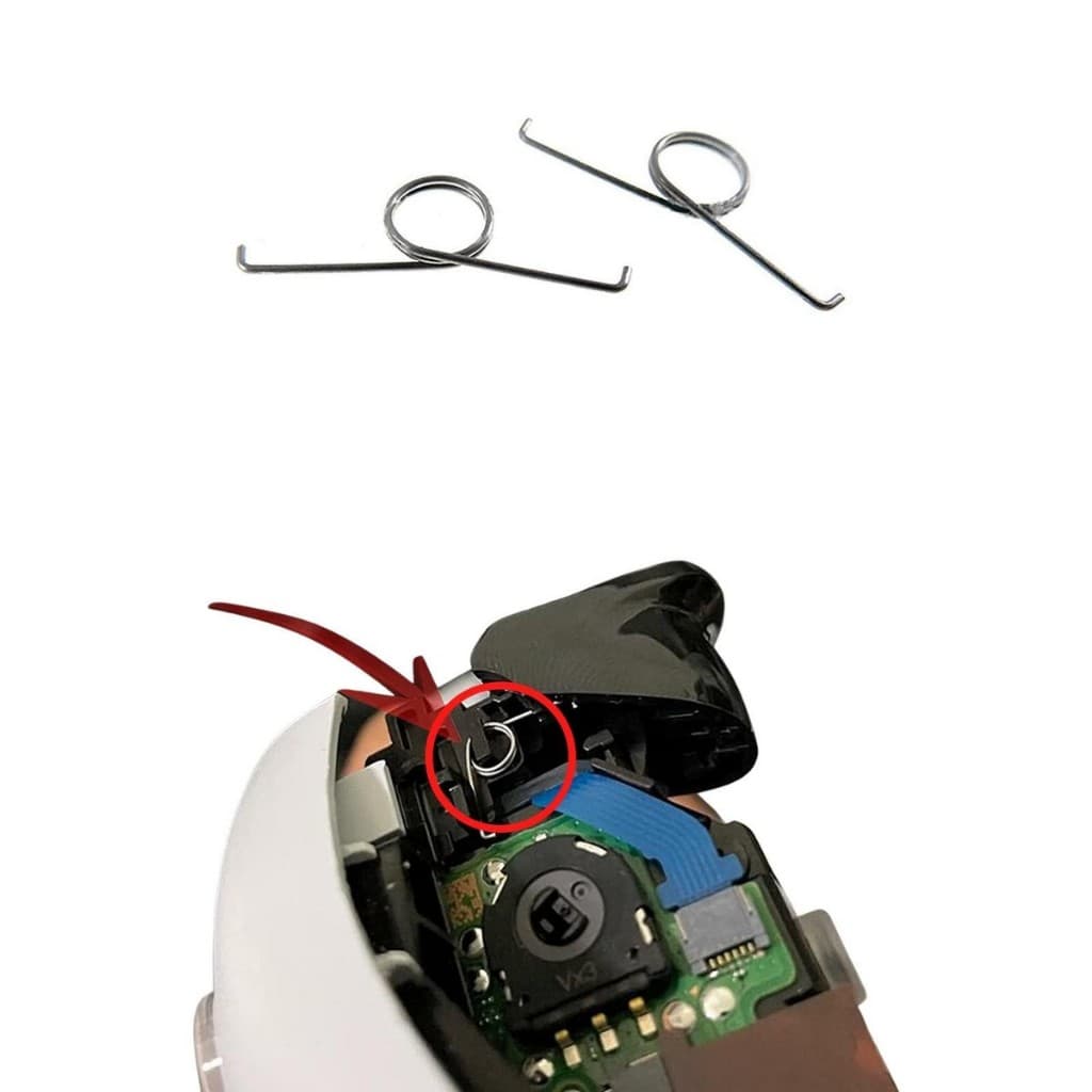 Par de molas dos botões L2 R2 do controle DualSense de PS5