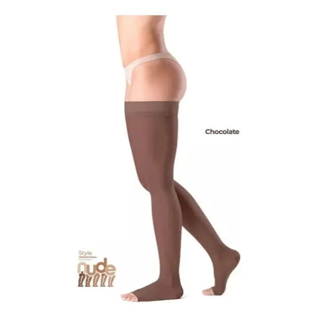 Meia Ever Sheer Sigvaris Média Compressão 7/8 20-30mmHg Nude