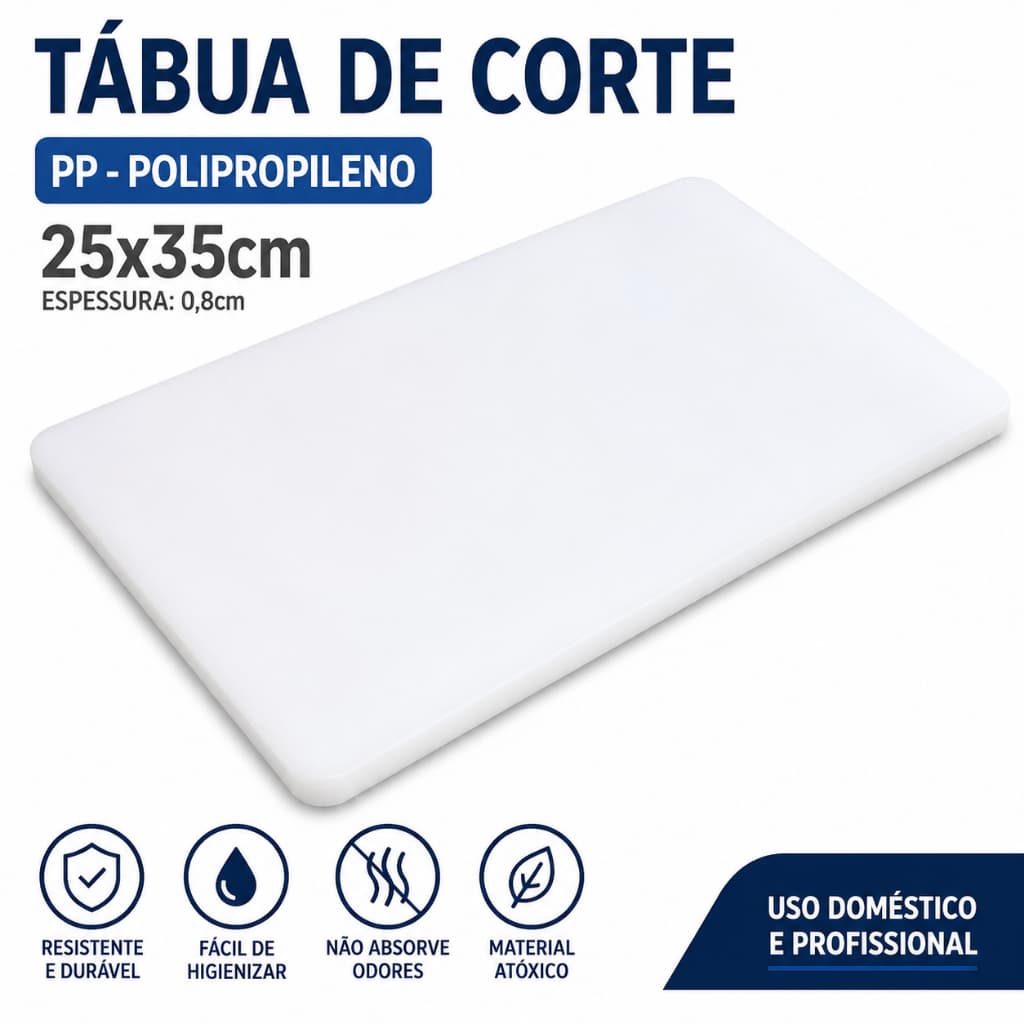 TÁBUA DE CORTE PP 25X35CM