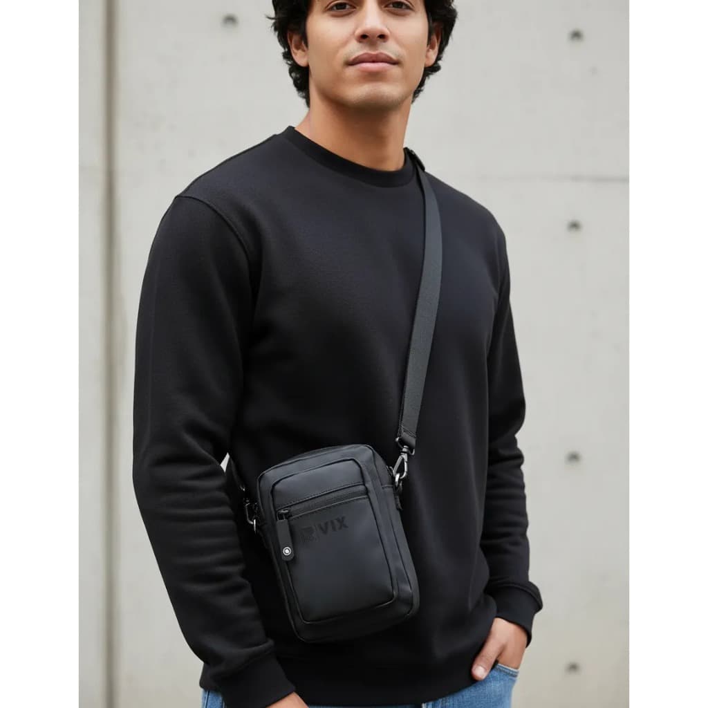 Shoulder Bag Masculina Pochete  Bolsa Transversal Necessaire