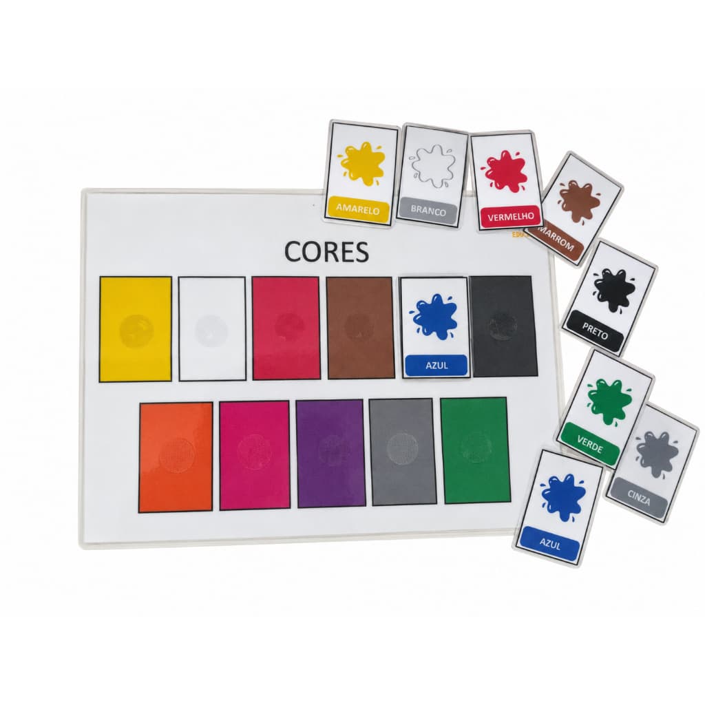 Atividade Aprendendo as cores