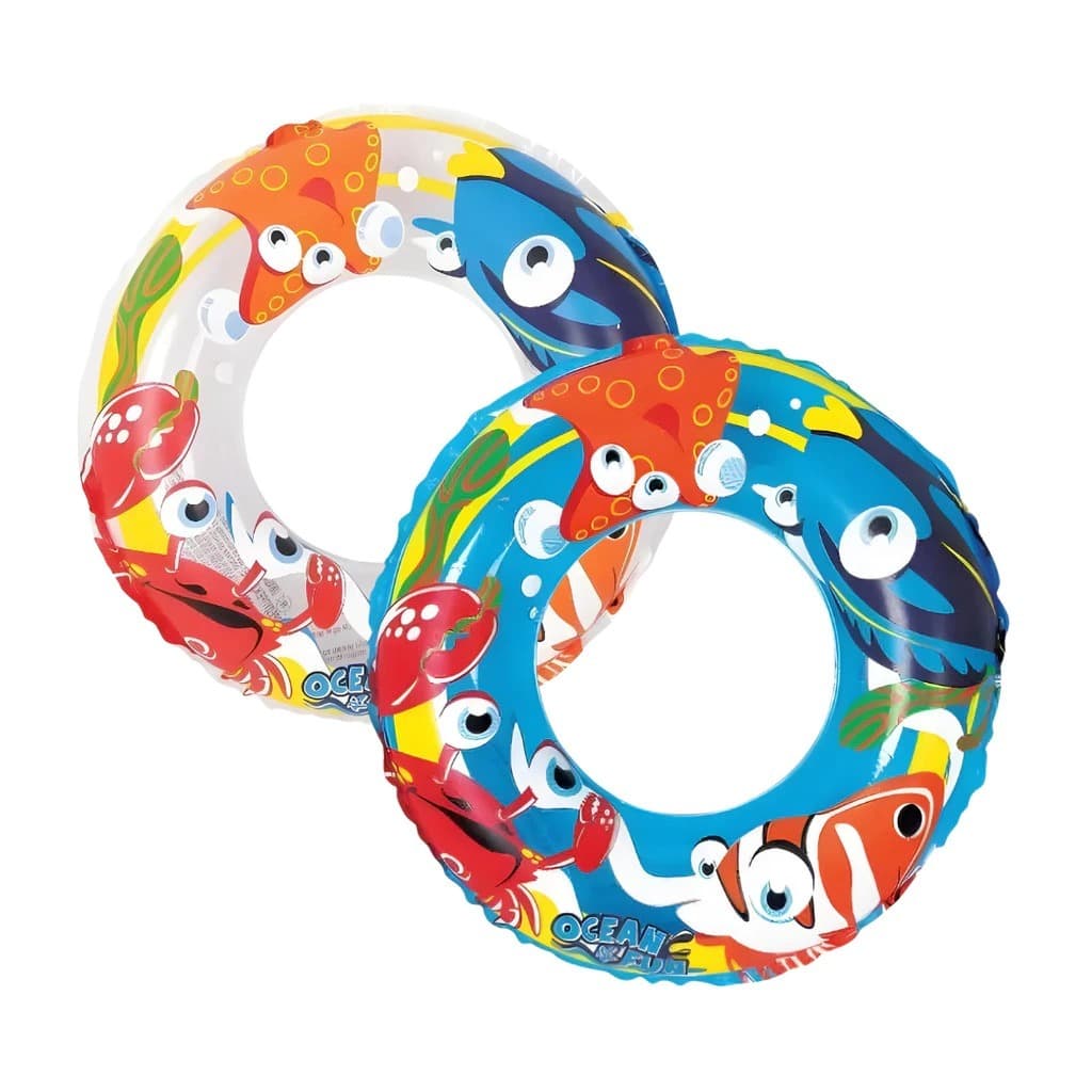 Boia Infantil Circular Inflável 50cm Oceano Verão Piscina Praia