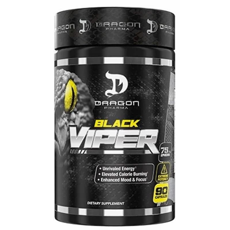 Black Viper 90 caps - Dragon Importado EuA ( Envio 24Hs )