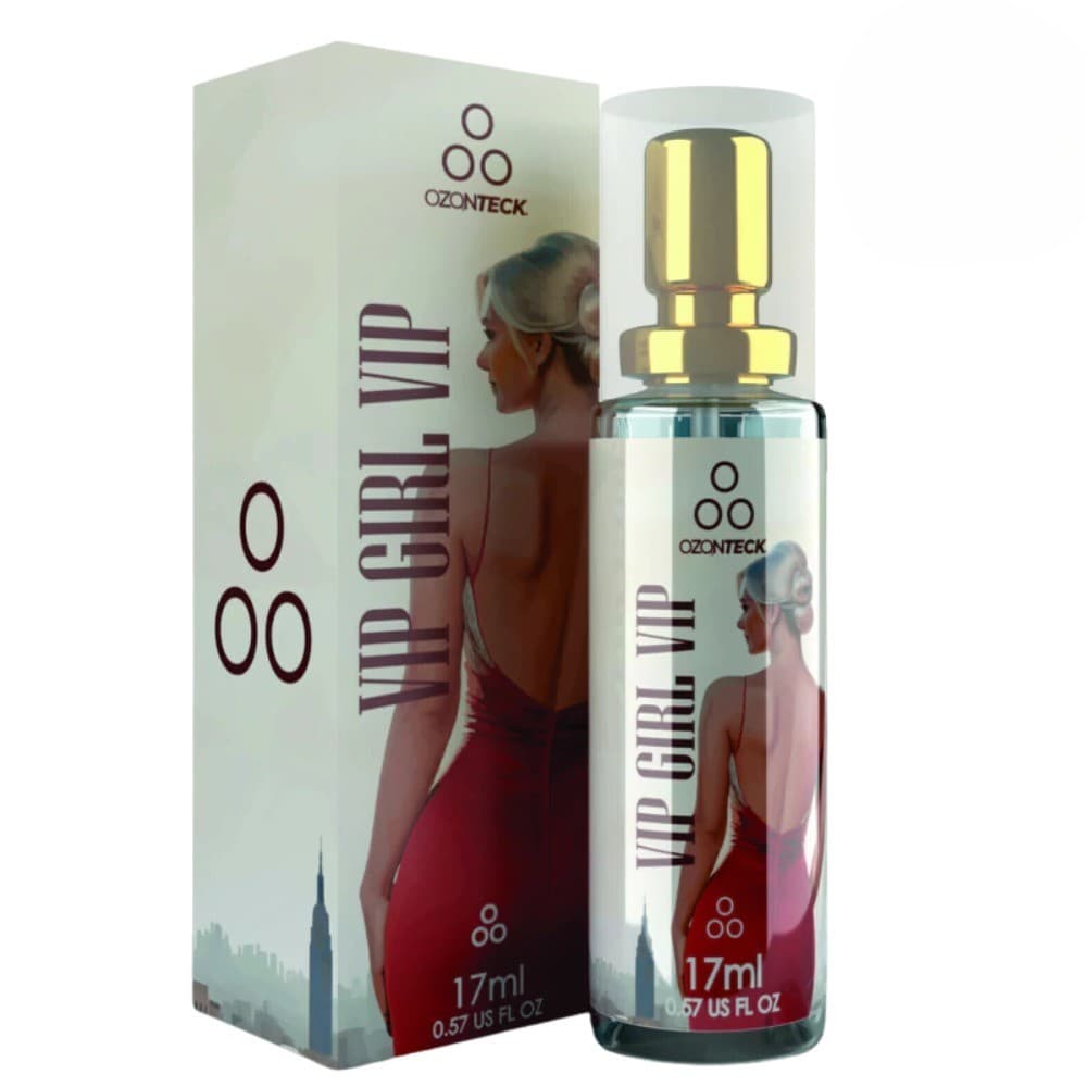 Perfume Feminino Vip Girl Vip Ozonteck 17ml | Alta Fixação 33% Essência | Original | Floral Frutal