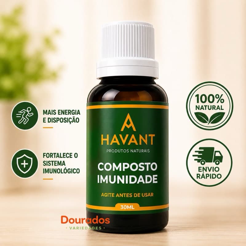 Composto Imunidade Saude Energia  Frio 100% Natural Havant