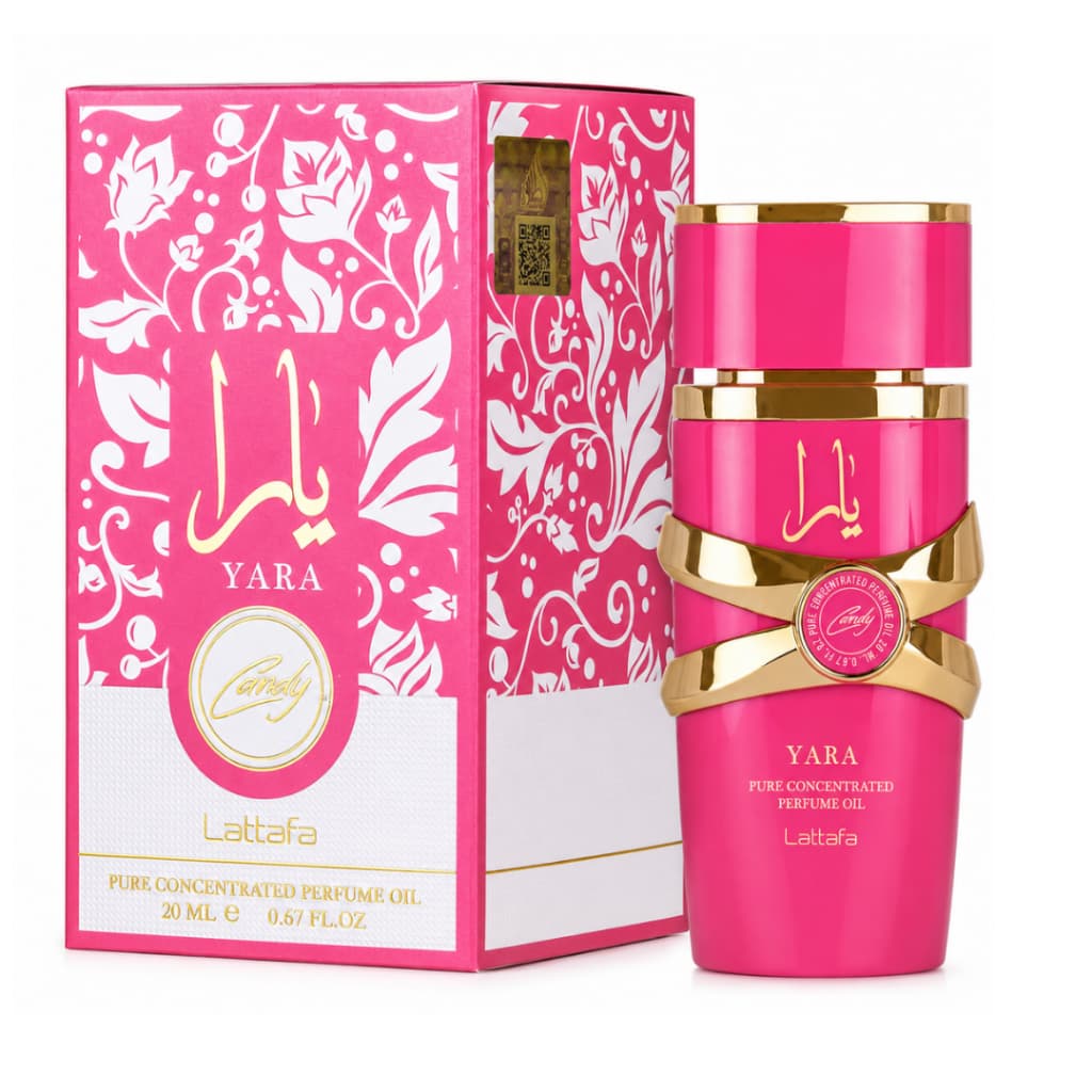 Perfume Árabe Feminino Original Lattafa Yara Candy EDP 100ml Eau De Parfum