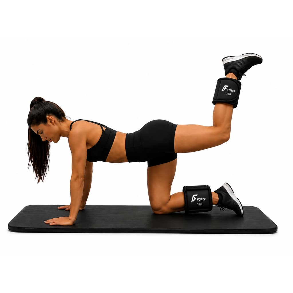 Caneleira de Peso PAR Tornozeleira Profissional Academia Musculação Ginastica Treino em Casa 3KG
