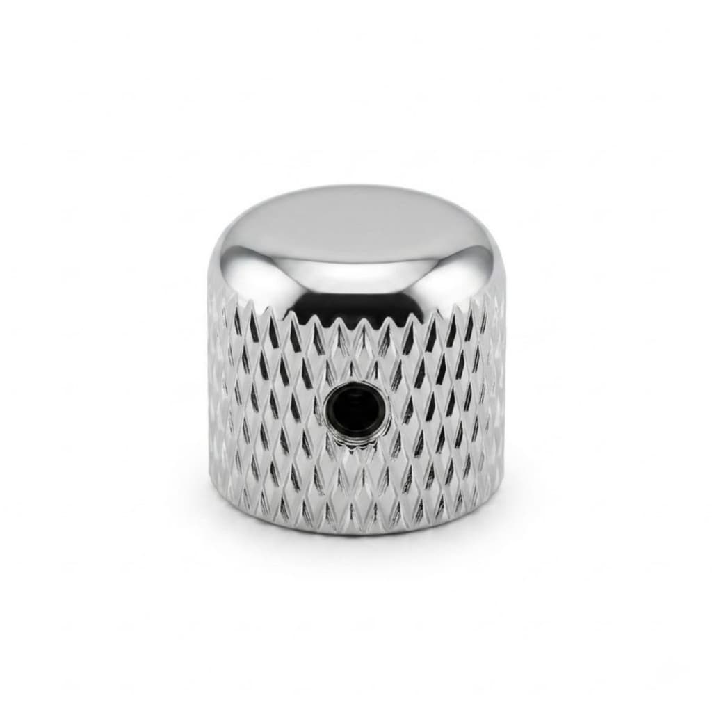 Knob Metal Com Trava Alta Qualidade Para Guitarra Baixo