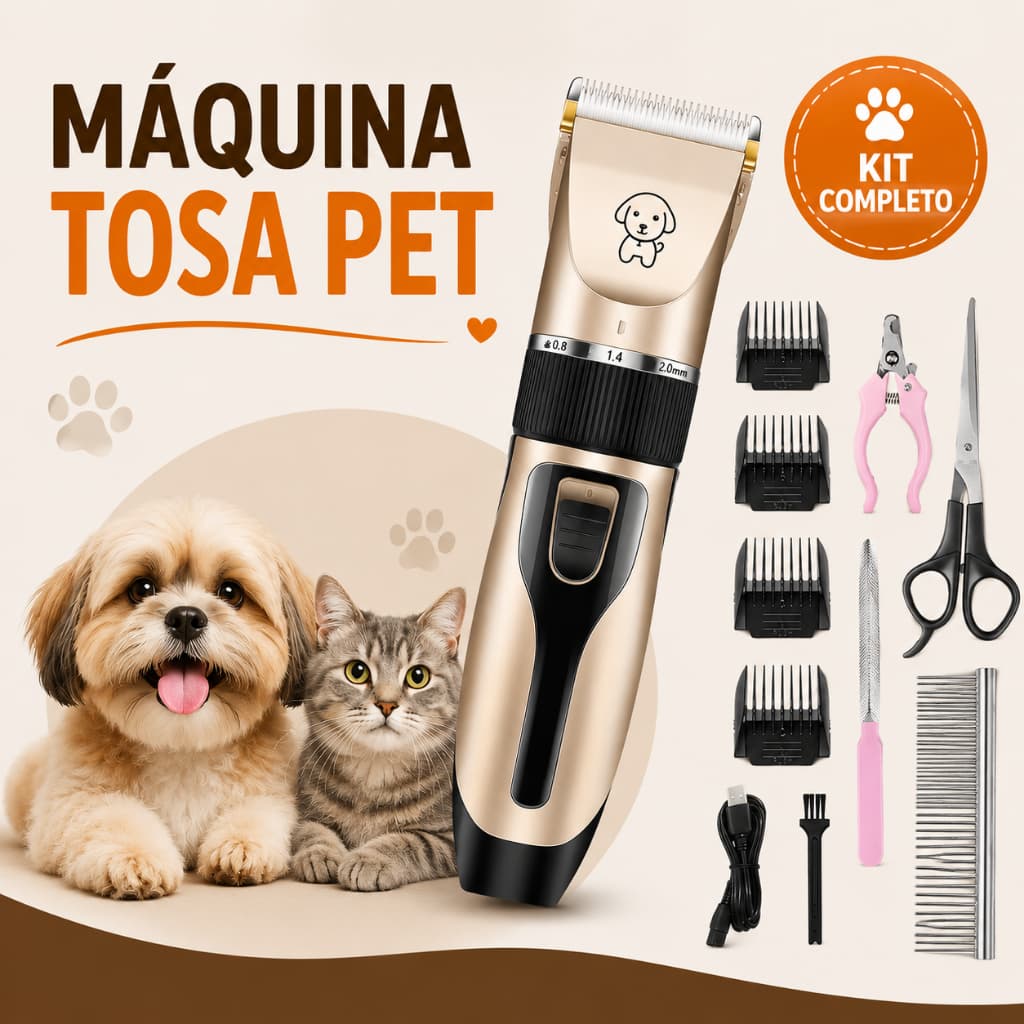 Máquina Tosa Pet Profissional - FLASH SHOP