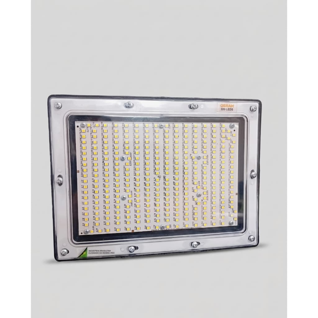 Refletor 400w Led Osram 36000lm Bivolt Slim 6500k