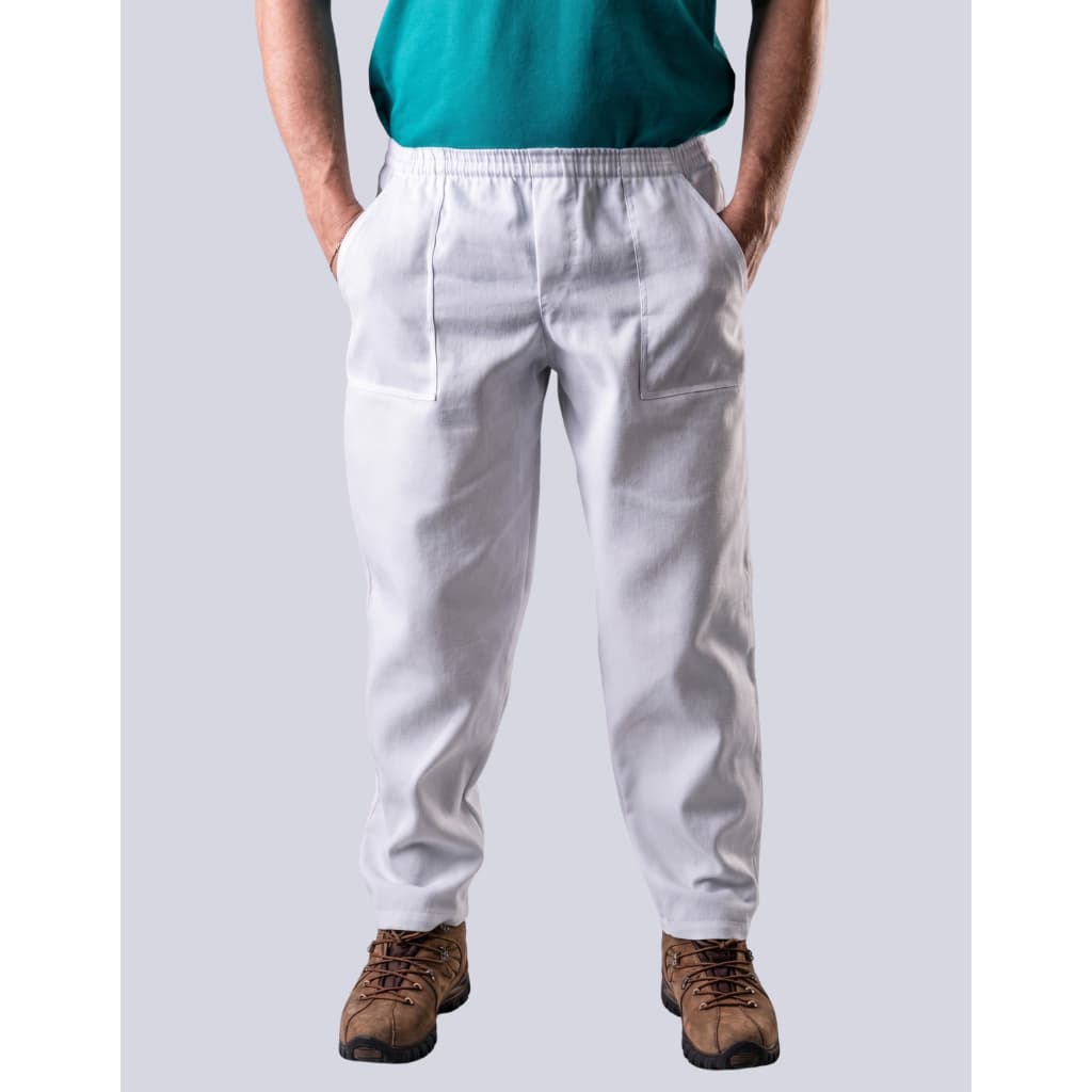 CALÇA MASCULINA DE SERVIÇO BRIM UNIFORME