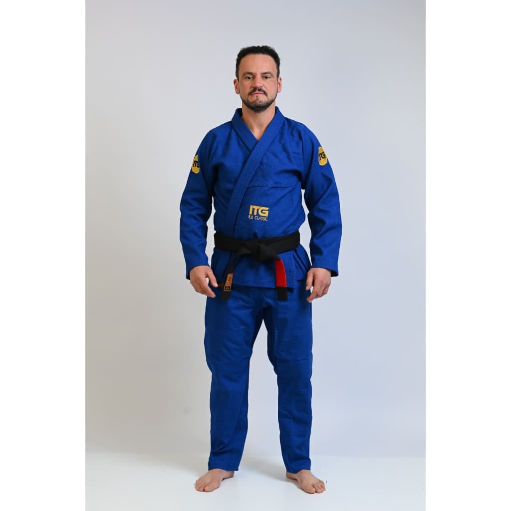 Kimono para Jiu Jitsu Trançado Grosso Calça de Rip Stop Green