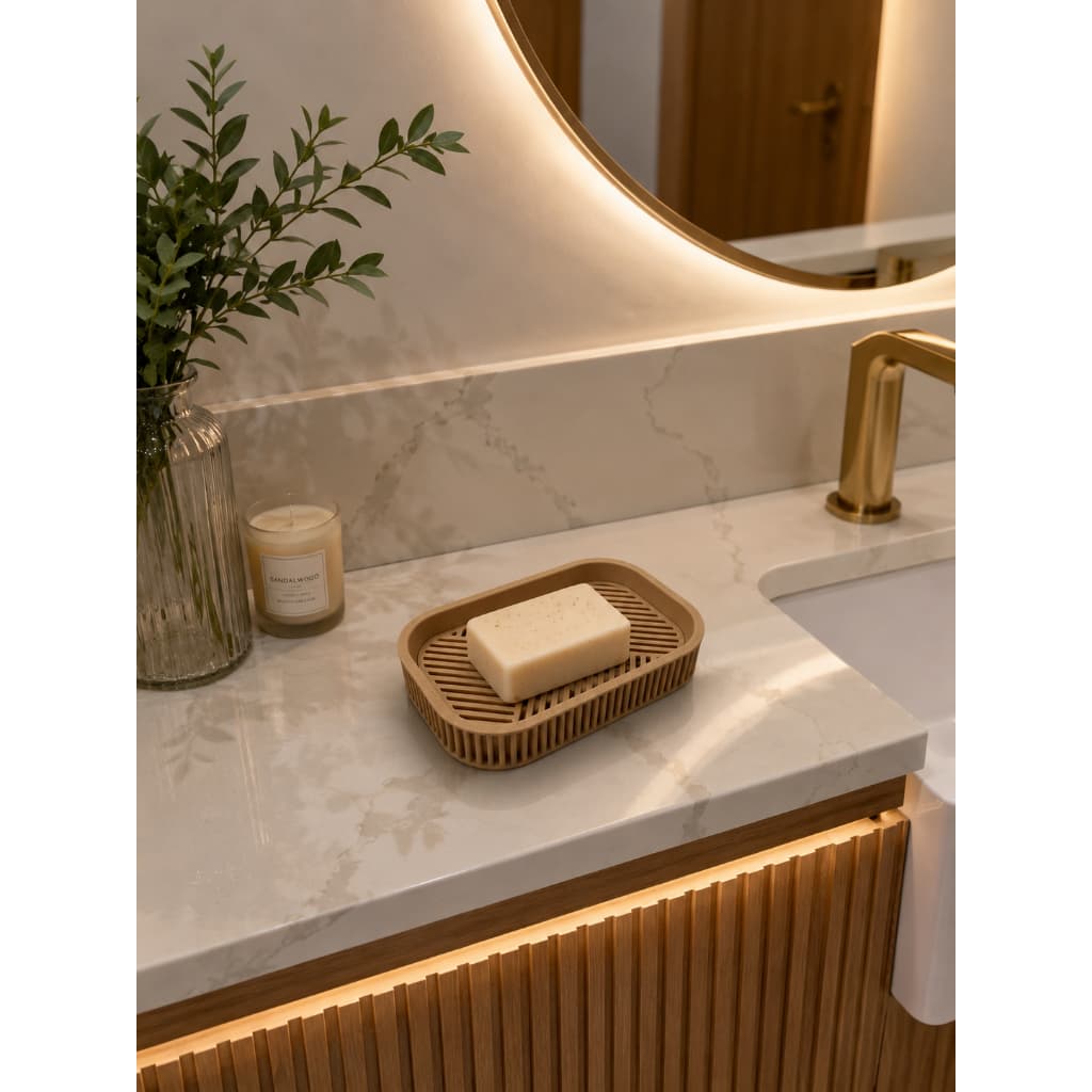 Porta Sabonete Saboneteira Banheiro Lavabo Minimalista Impressao 3d