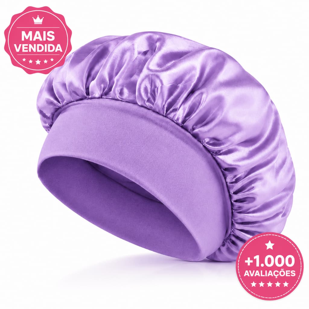 Touca de Cetim com Faixa ENVIO IMEDIATO!!