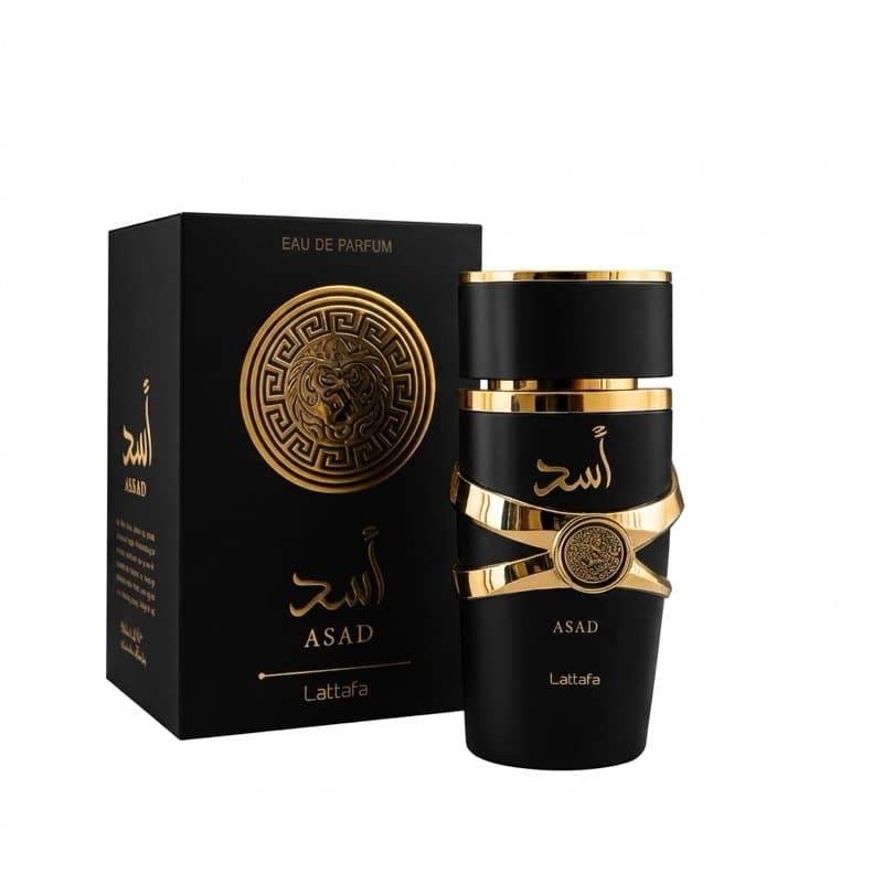 Perfume Asad Lattafa Original EDP - 100ml Masculino