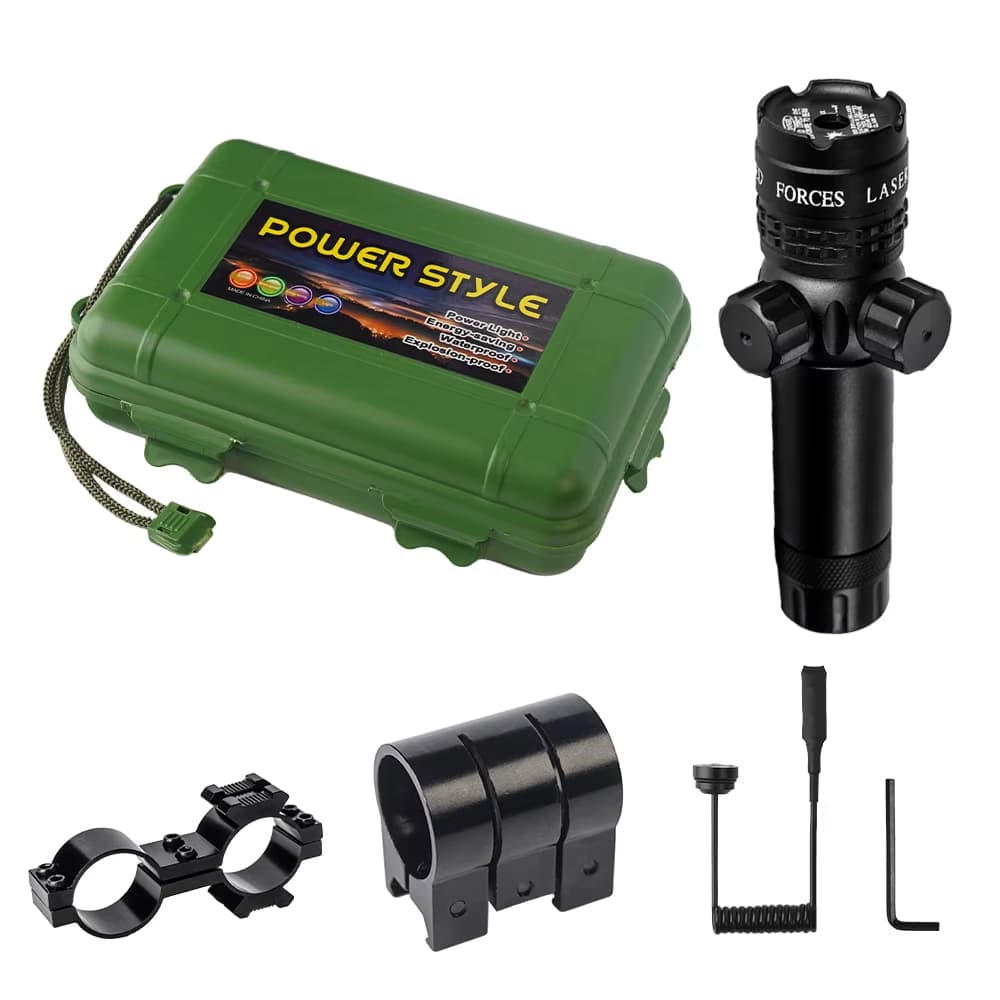 Visão verde Ajustável para Windage e Elevation Design à prova d'água e à prova de choque IPX4