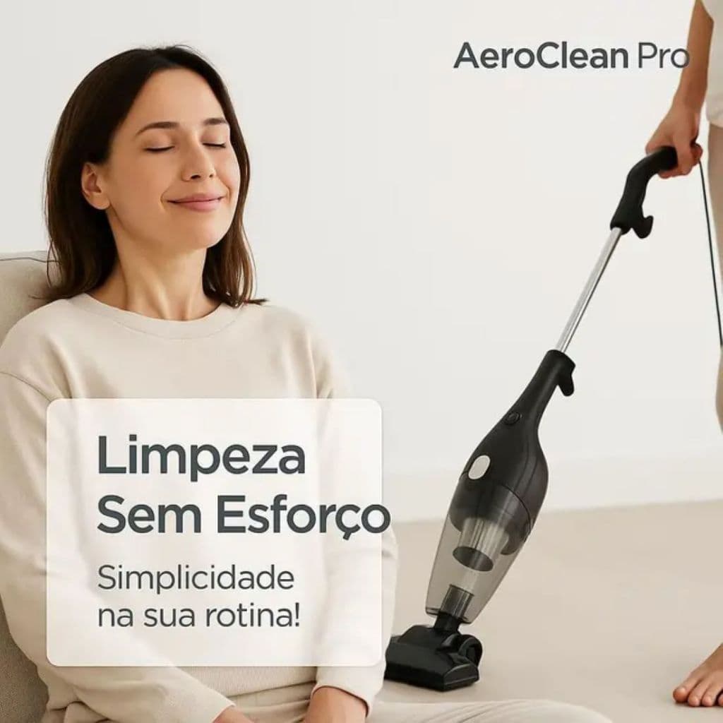 Aspirador Portátil Compacto Vertical 2 Em 1 Limpeza Profunda Com Fio 220V Sucção Forte Para Casa Automóvel Escritório