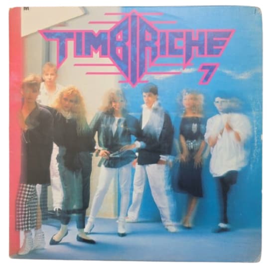 LP: Timbiriche 7 (c/ Thalia & Paulina Rubio) c/ póster & encarte das letras das canções (importado)