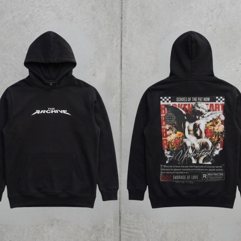 Moletom Masculino Canguru Blusa de Frio Estampado  Importado Poliester Archive