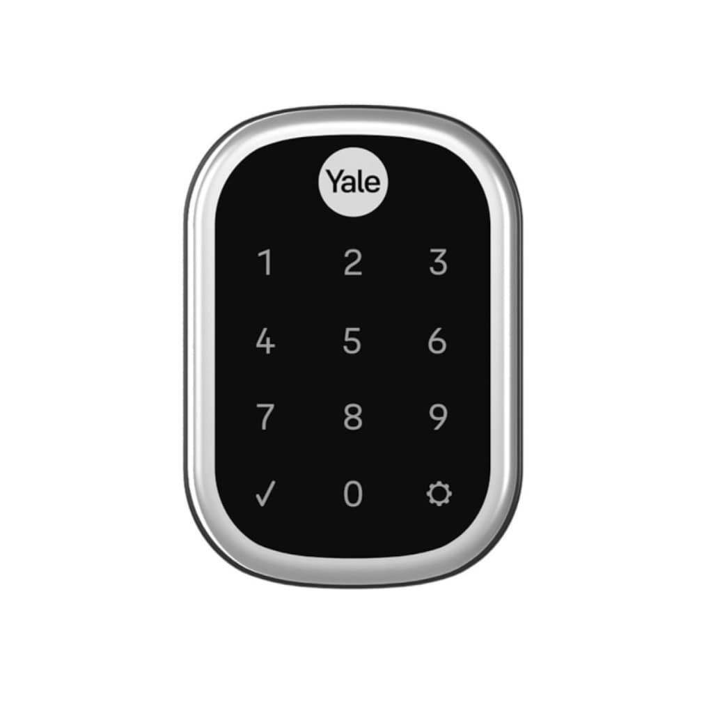 Fechadura Digital Eletrônica Yale YRD 256 Rolete Senha App Alexa Google Home Preta