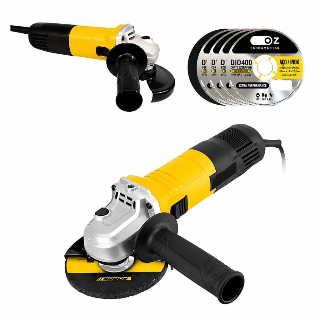 Esmerilhadeira Lixadeira Angular Profissional 800w 115mm Tipo Makita A - SONGHE