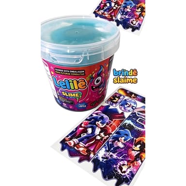 Adesivo Baik Sonic + Slime 185g | Brinde Exclusivo
