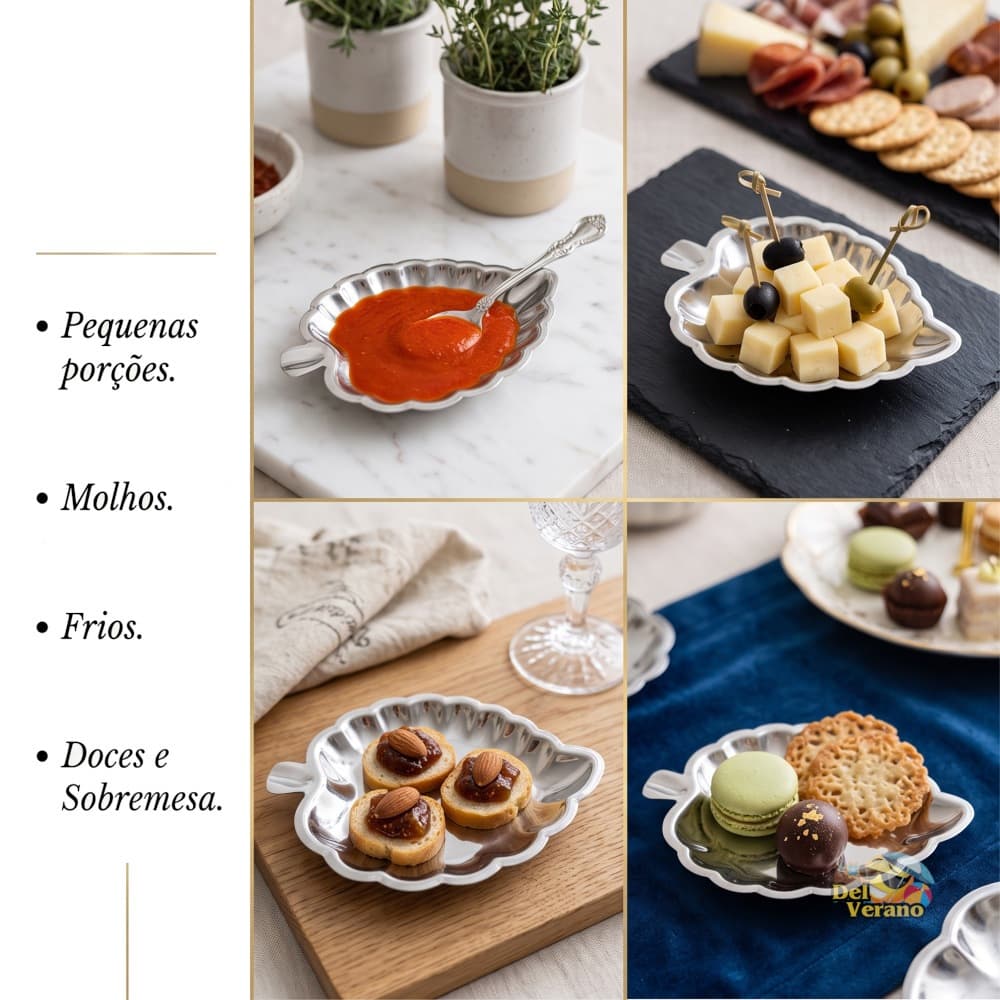 PETISQUEIRA APERITIVO INOX KIT C/48 PETISQUEIRAS PARA FESTA