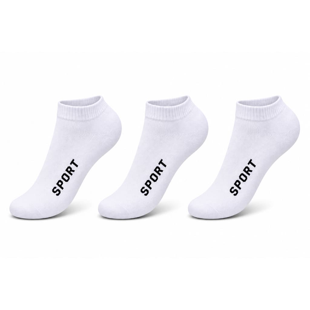 Kit 03/06/09 e 12 Pares de Meias Soquete Cano Curto Algodão Unissex Masculina / Feminina– Sport