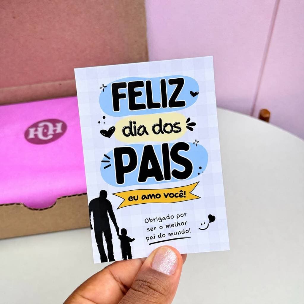 50/100 Folhetos Dias dos Pais - Obrigada por ser melhor - Folheto Motivacional
