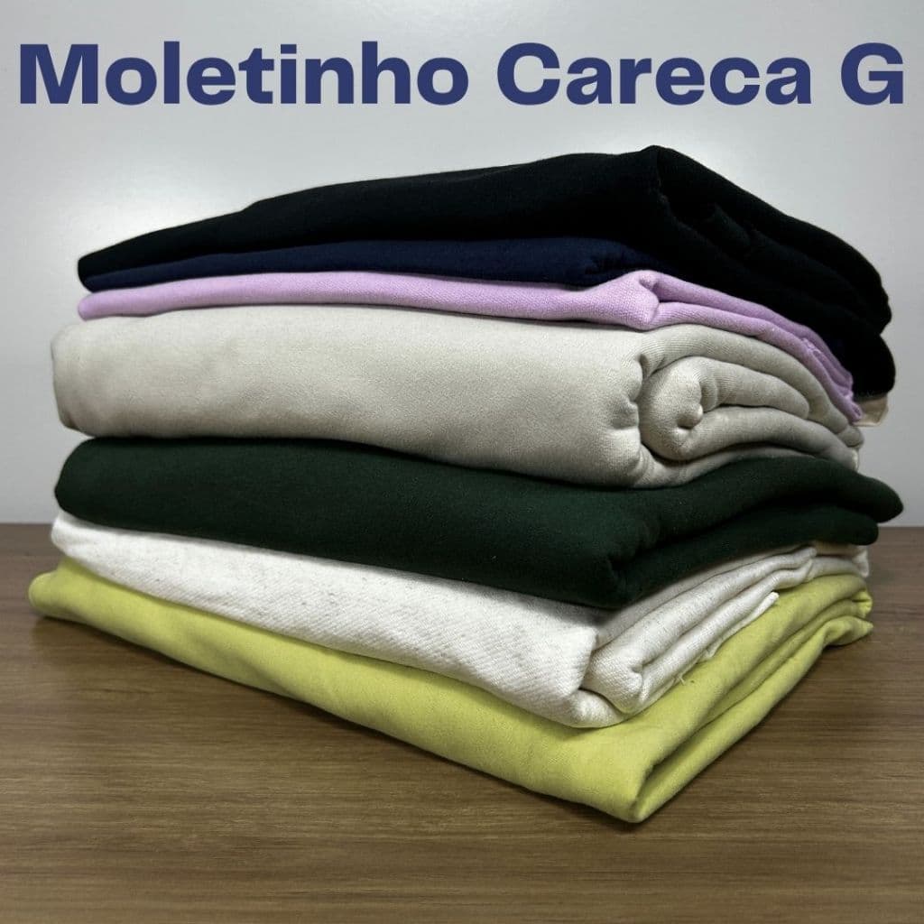 Pacote Retalhos Moletinho Careca G liso, sem flanela Peças G grande acima de 80cm