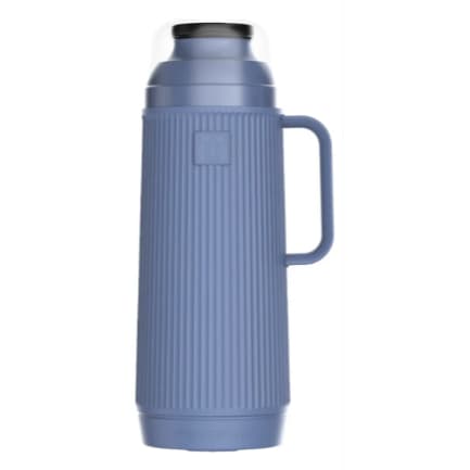 Garrafa térmica térmica pessoal Pico Matero Conserv Cor de água fria e quente azul urbano