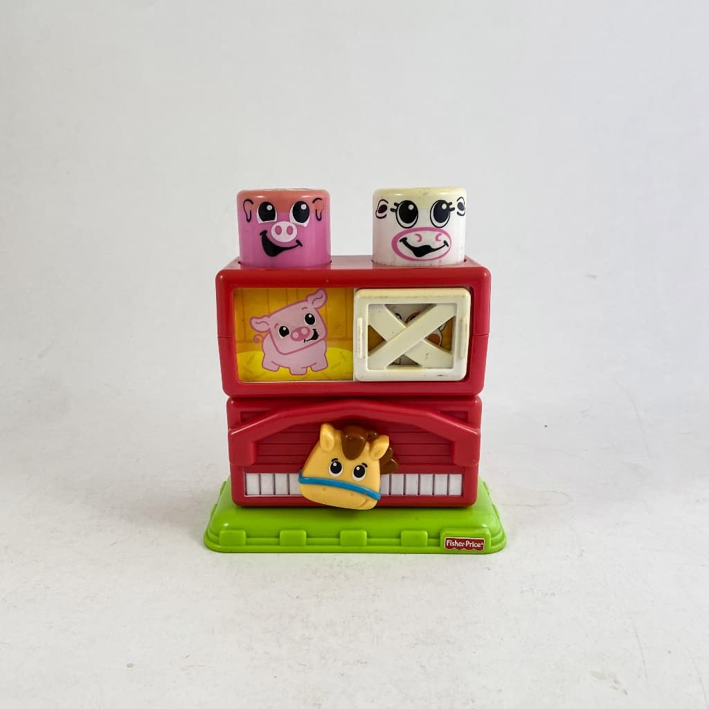 Brinquedo para bebê Fisher Price Mattel Stack’n Surprise importado (usado - desapego)